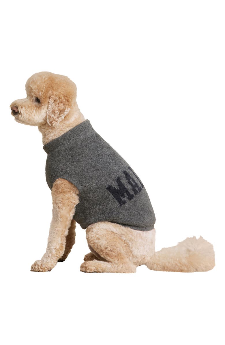 Barefoot Dreams<sup>®</sup> CozyChic<sup>®</sup> Lite<sup>®</sup> Malibu Pet Sweater, Alternate, color, Carbon-Black