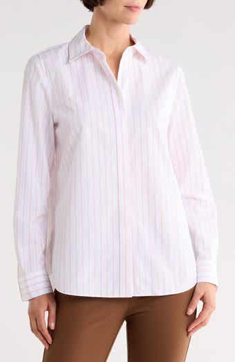Hayward Stripe Cotton Button-Up Shirt