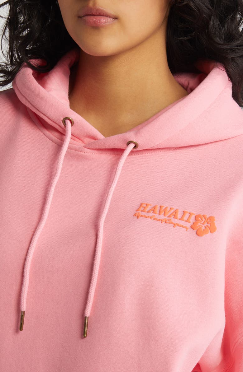 Rip Curl Hibiscus Heat Graphic Hoodie, Alternate, color,