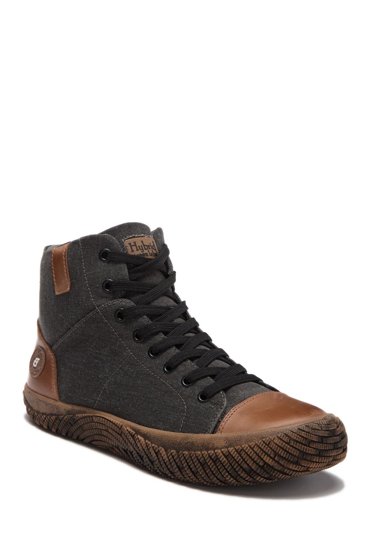 Hybrid Green Label Hybrid High Top Lace-Up Sneaker, Alternate, color, 
