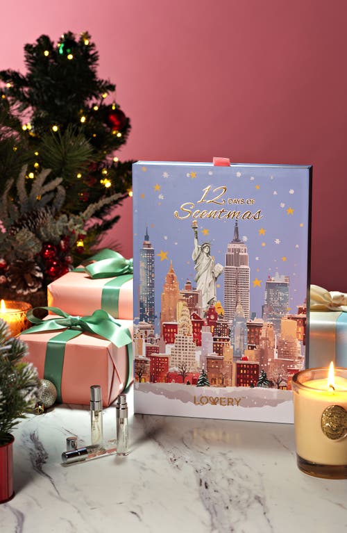 Lovery 12-pc Limited-edition Luxury Eau De Parfum Advent Calendar Scentmas Gift Set In Multi