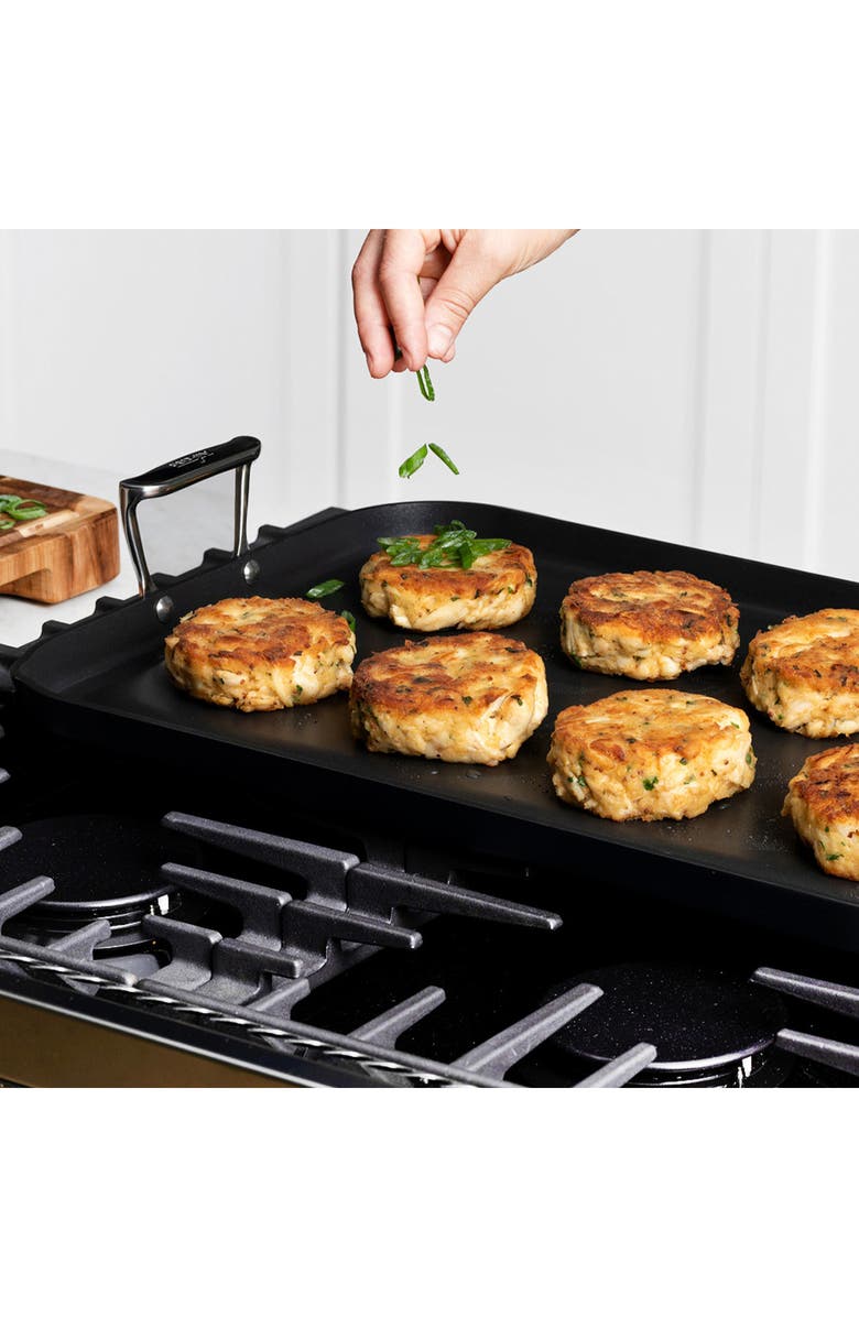 All-Clad HA-1 Expert Hard Anodized Nonstick Double-Burner Griddle, Alternate, color, Black