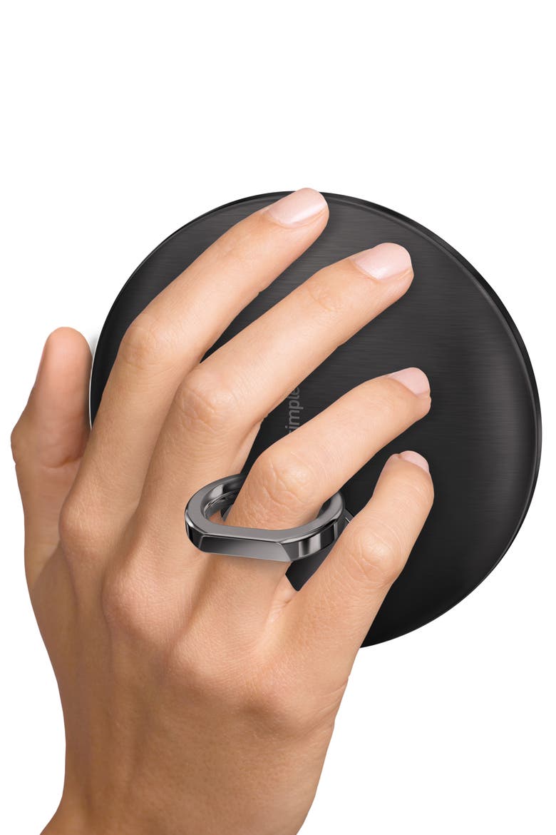 4-Inch Sensor Makeup Mirror Compact, Alternate, color, BLACK