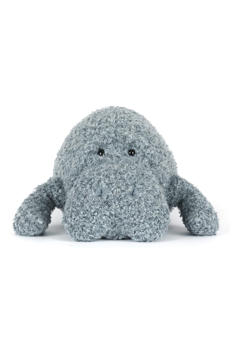 Maffles Manatee Really Big Plushie, Alternate, color, GREY