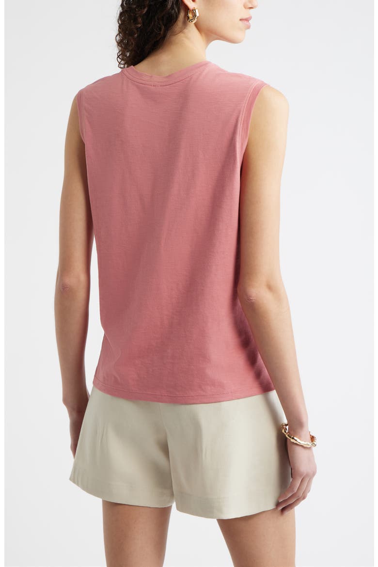 Everyday Muscle Tee, Alternate, color, PINK CLAY