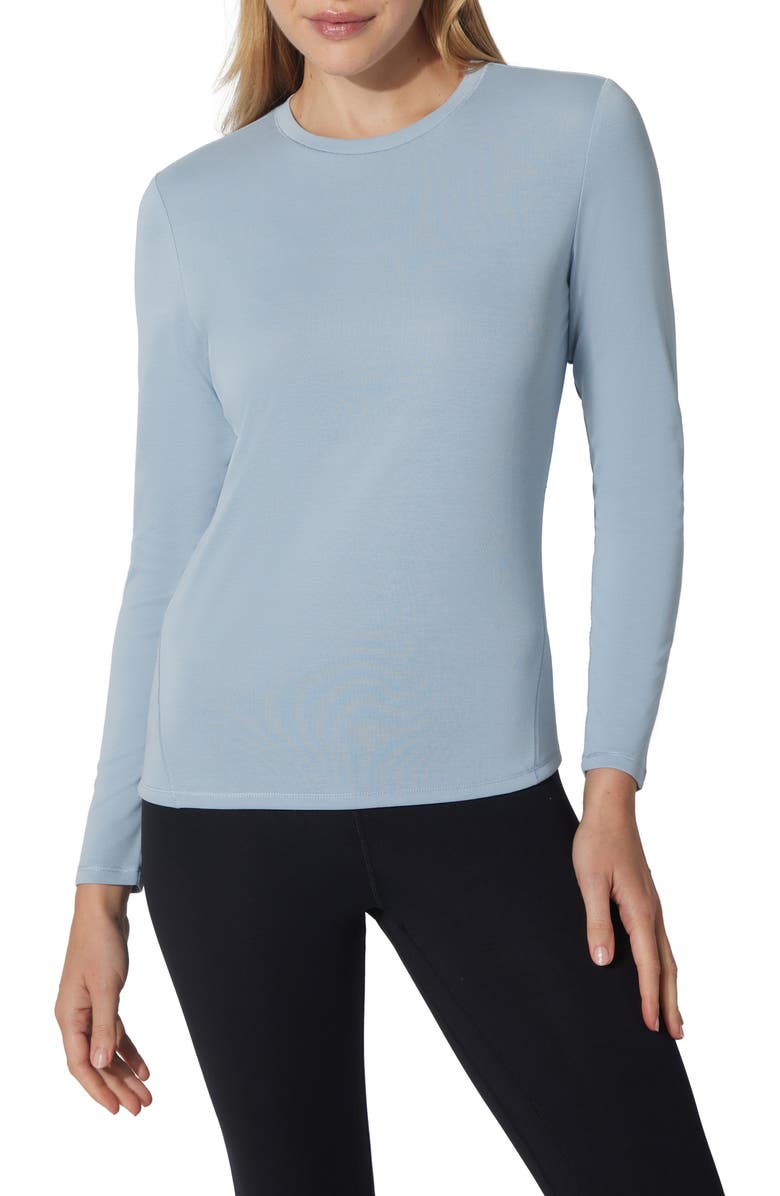 90 DEGREE BY REFLEX 2-Pack Assorted Rib Zena Crew Fit Baby T-Shirt, Main, color, 