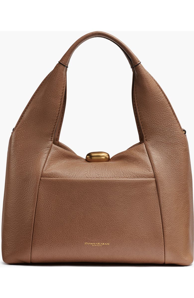 Donna Karan New York Organza Crossbody, Alternate, color, Toasted Almond