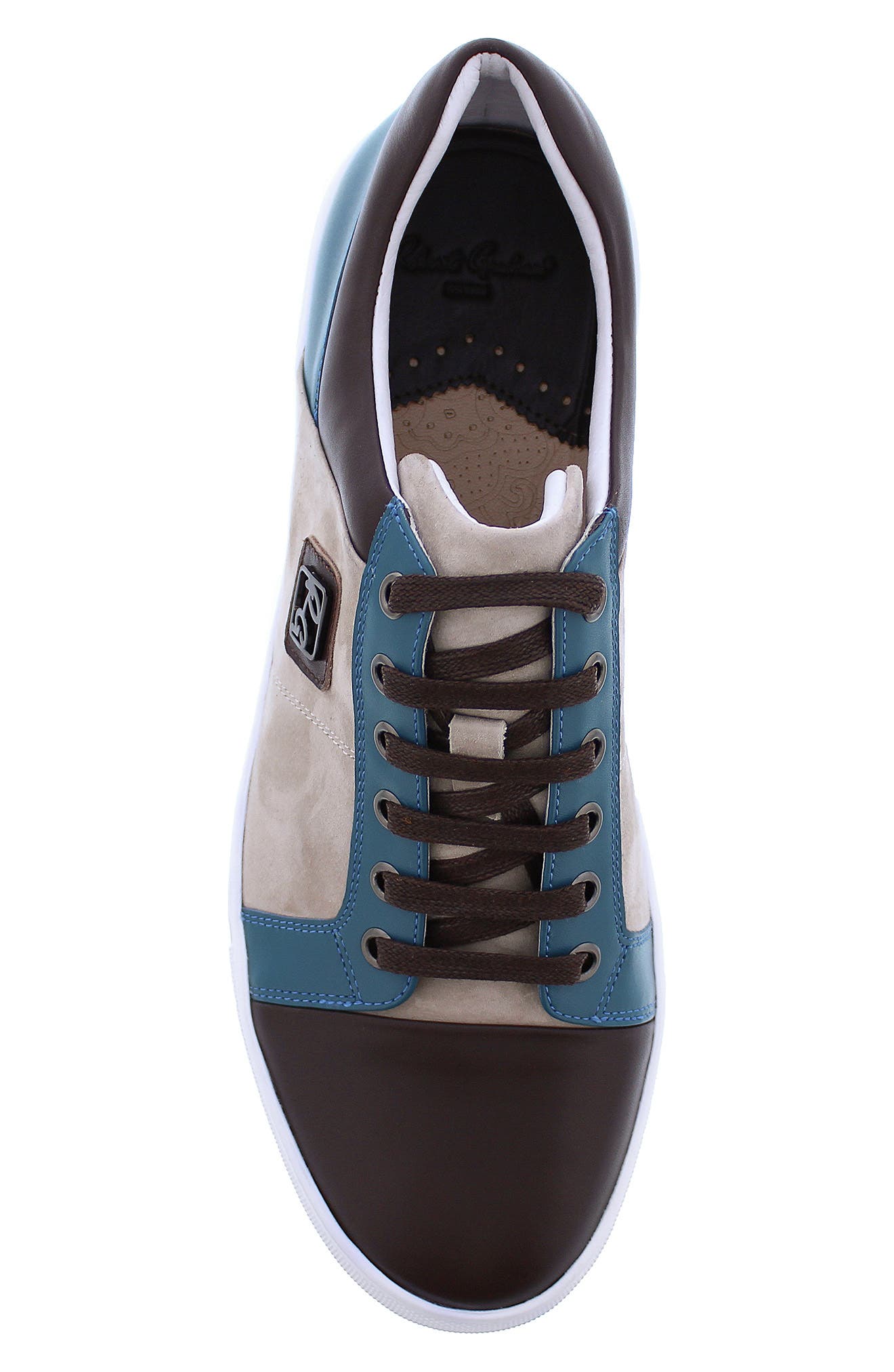 Robert Graham Trixie Colorblock Cap Toe Sneaker, Alternate, color, 