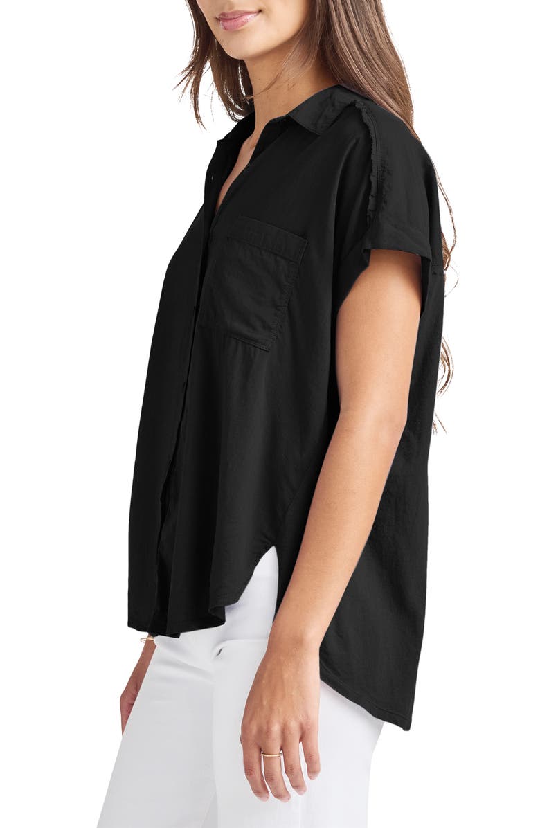 Splendid Paige Button-Up Shirt, Alternate, color, Black