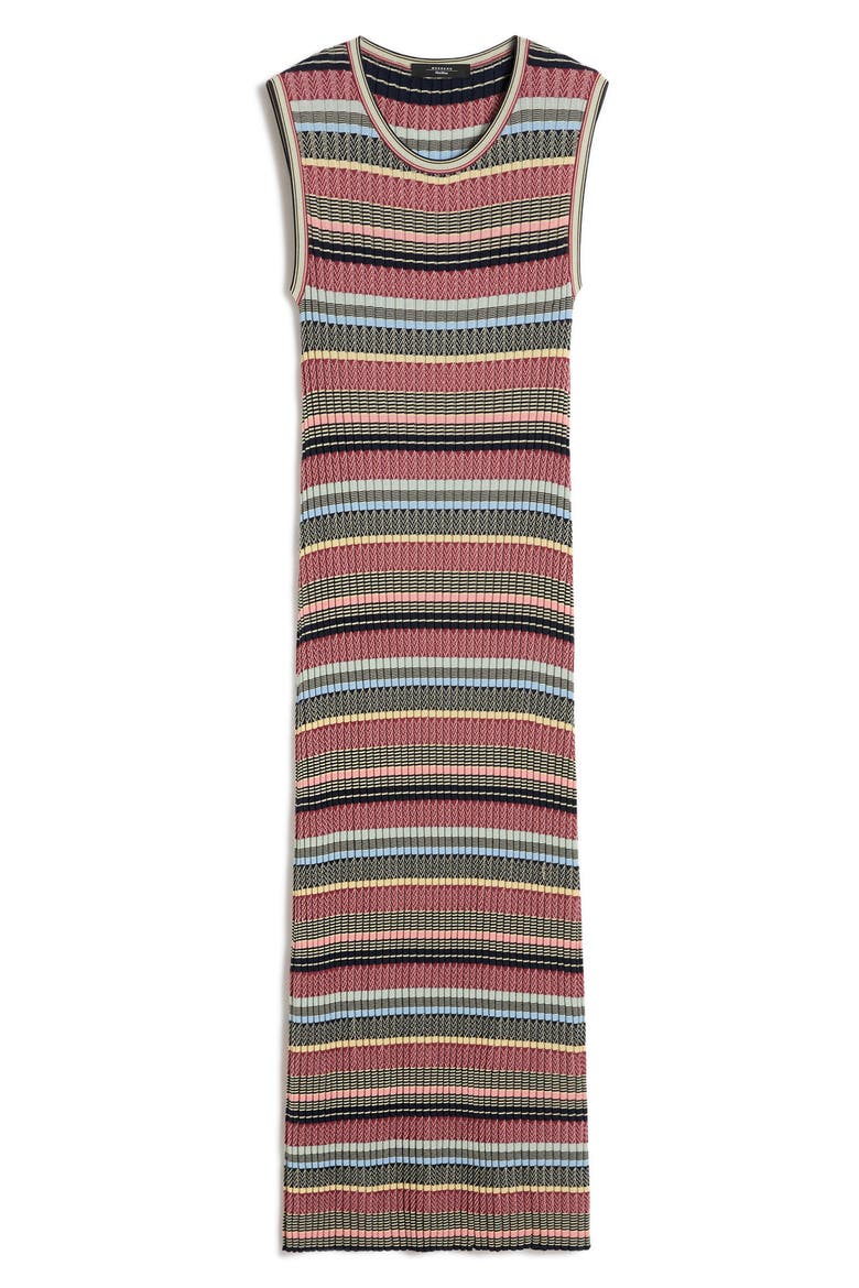 Stripe Knit Tank Dress, Alternate, color, MULTICOLOUR