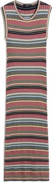 Weekend Max Mara Stripe Knit Tank Dress