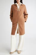 Eleventy Zip Front Wool Coat