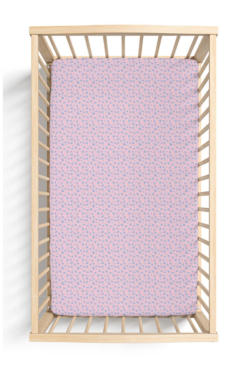 Lillian Crib Sheet, Main, color, Leopard