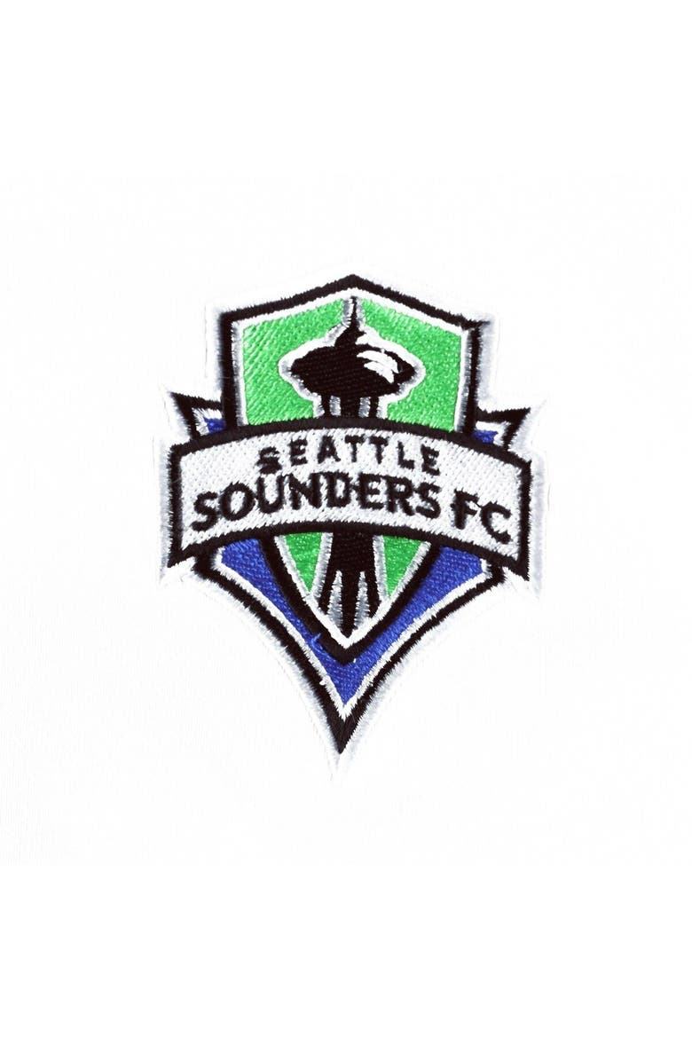 Men's Blue Seattle Sounders FC Logo Pullover Sweatshirt, Alternate, color, Blue