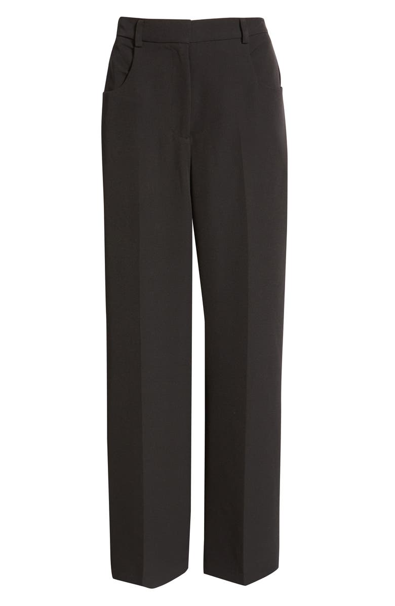 Vince Camuto Stretch Crepe Wide Leg Pants, Alternate, color, 