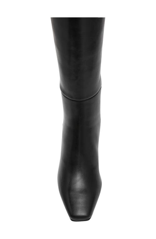 Anne Klein Perfektion Knee High Boot In Black