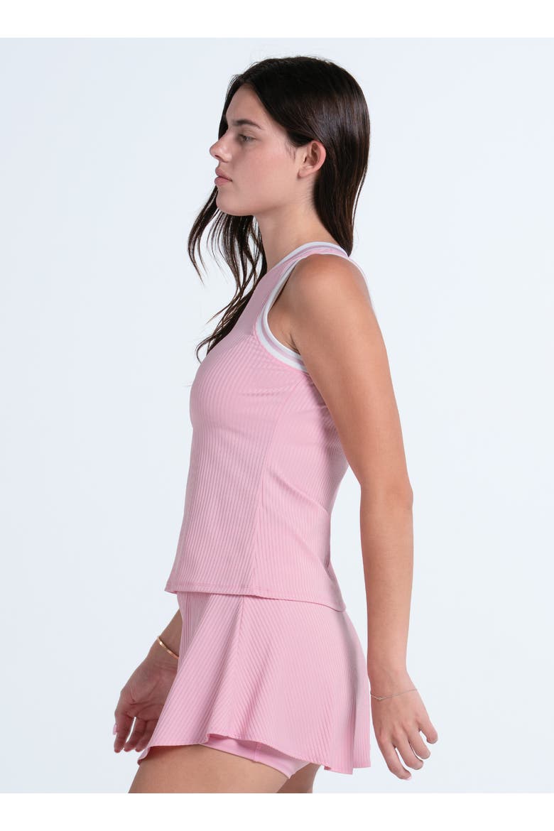 Paris Weave Tank, Alternate, color, Paris Pink