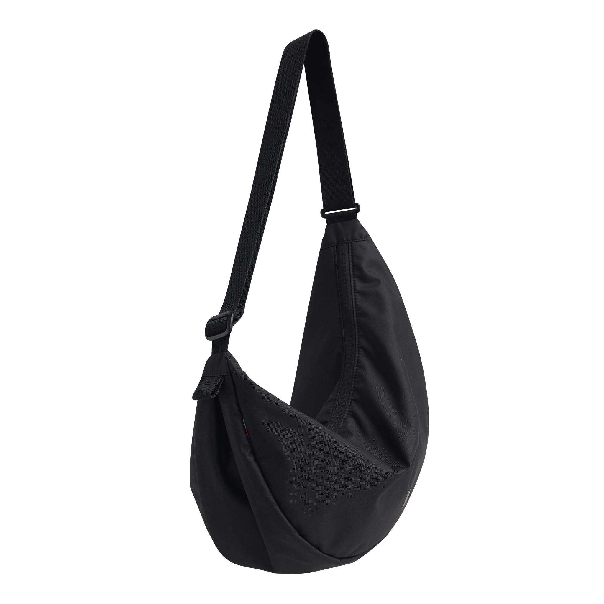 Moon Bag Large, Alternate, color, BLACK