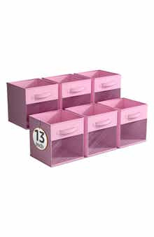 SORBUS Set of 6 Collapsible Storage Bins