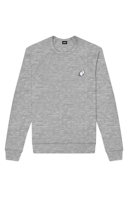 Dalix Ghost Fleece Sweatshirt In Athletic Heather