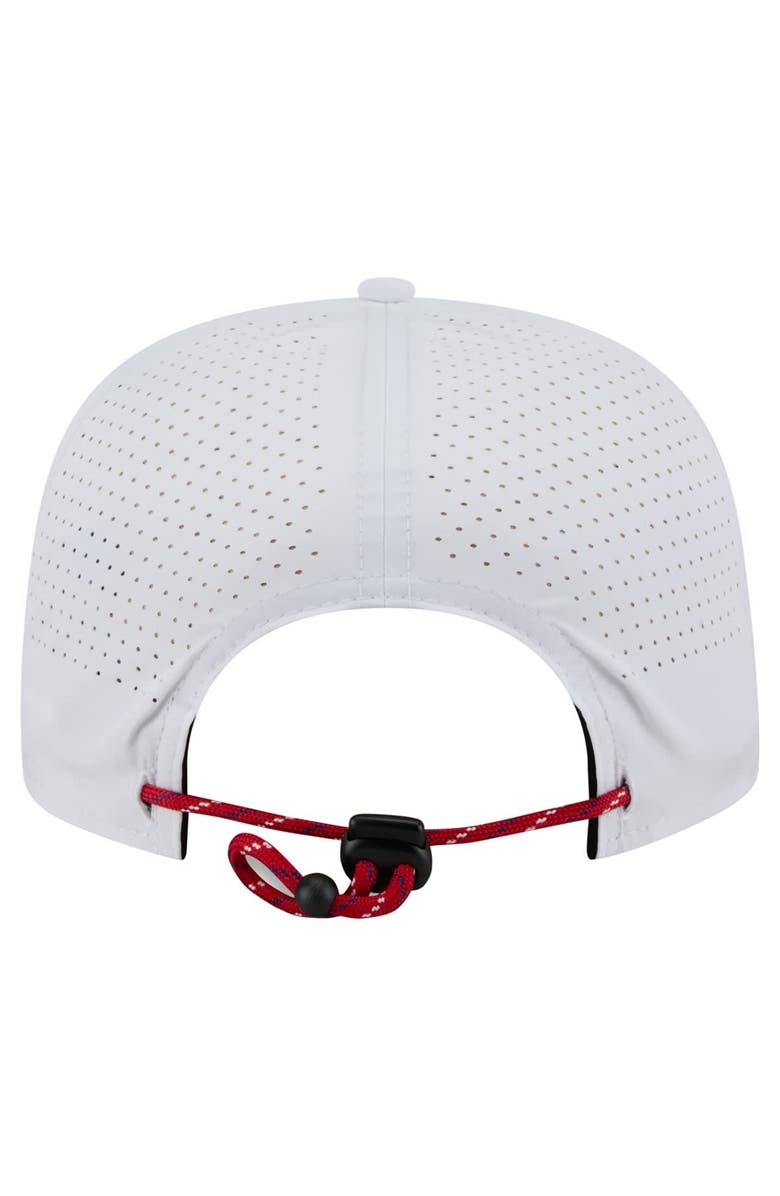 New Era Men's New Era White Philadelphia Phillies Perforated Golfer Snapback Hat, Alternate, color, 