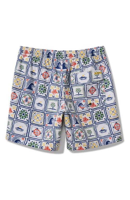 Quiksilver X Pacifico Volley Swim Trunks In Animal Print