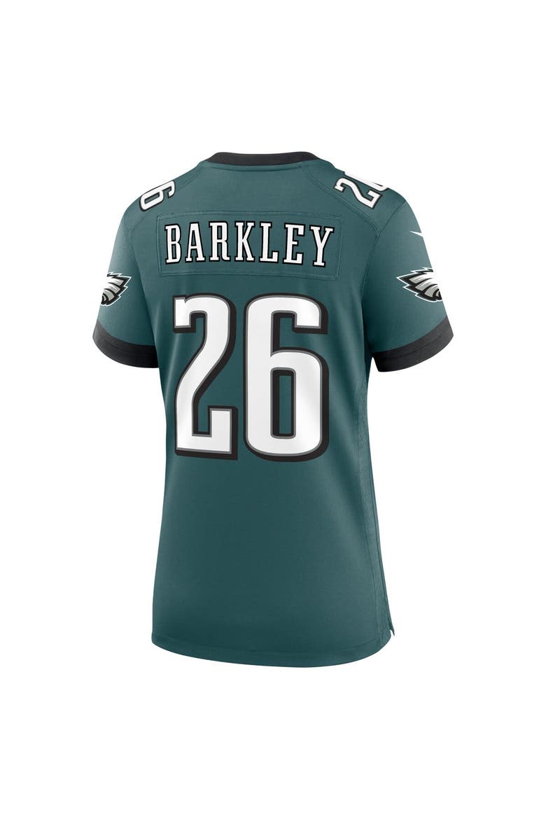 Women's Nike Saquon Barkley Midnight Green Philadelphia Eagles Game Player Jersey, Alternate, color, Green