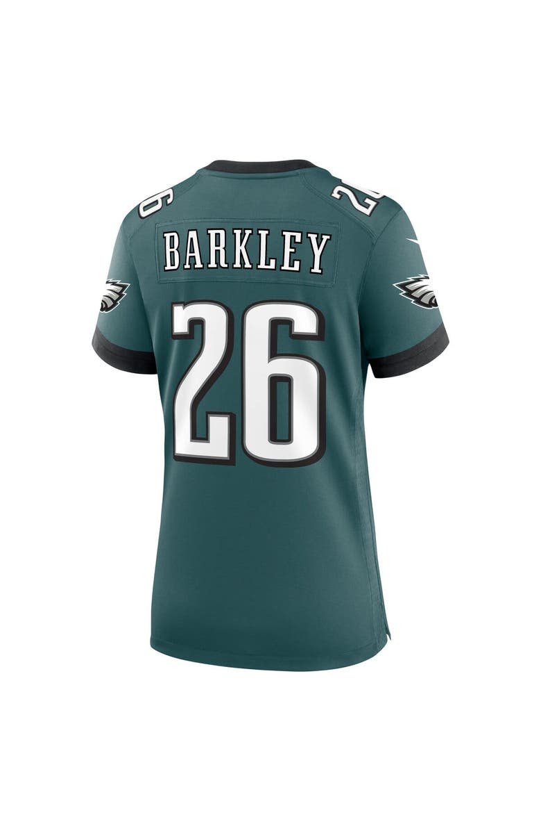 Nike Women's Nike Saquon Barkley Midnight Green Philadelphia Eagles Game Player Jersey, Alternate, color, Green