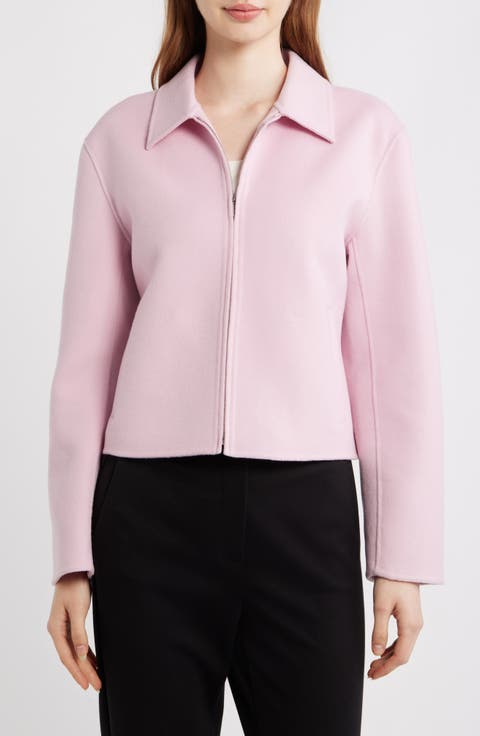 Casual Clean Wool & Cashmere Jacket