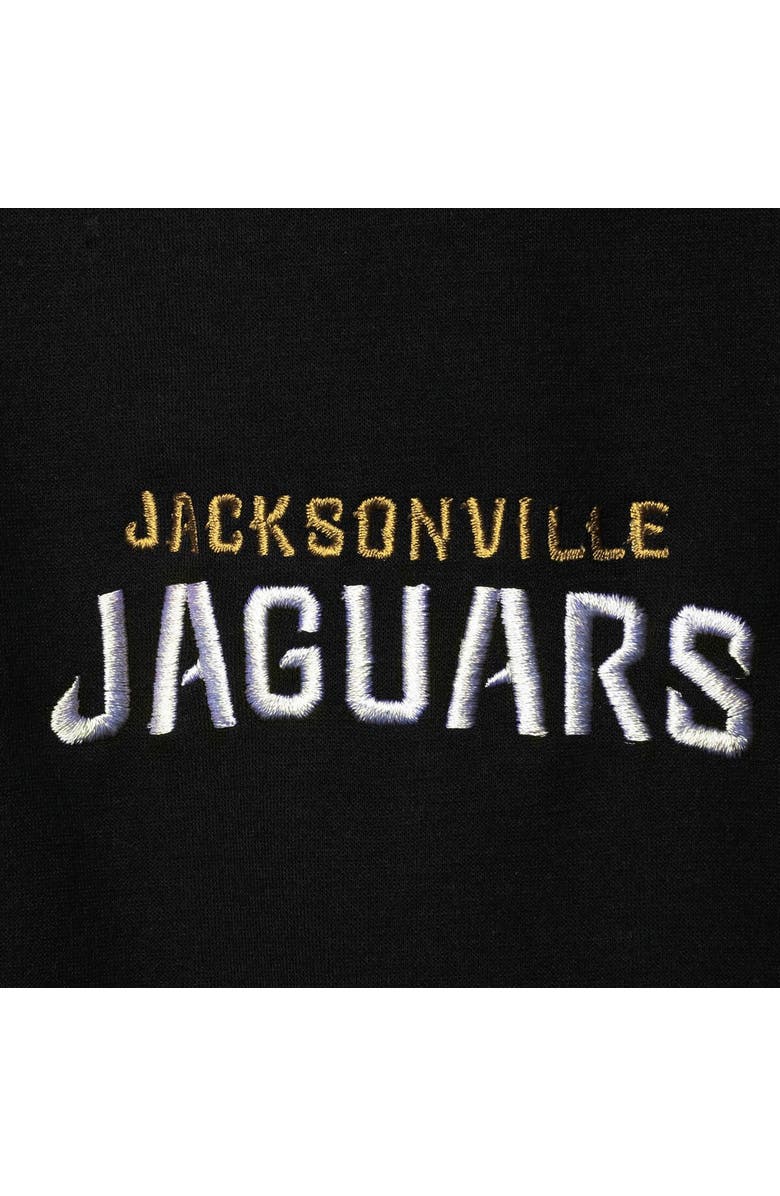 DUNBROOKE Men's Dunbrooke Black Jacksonville Jaguars Shag Tri-Blend Full-Zip Raglan Hoodie, Alternate, color, Black