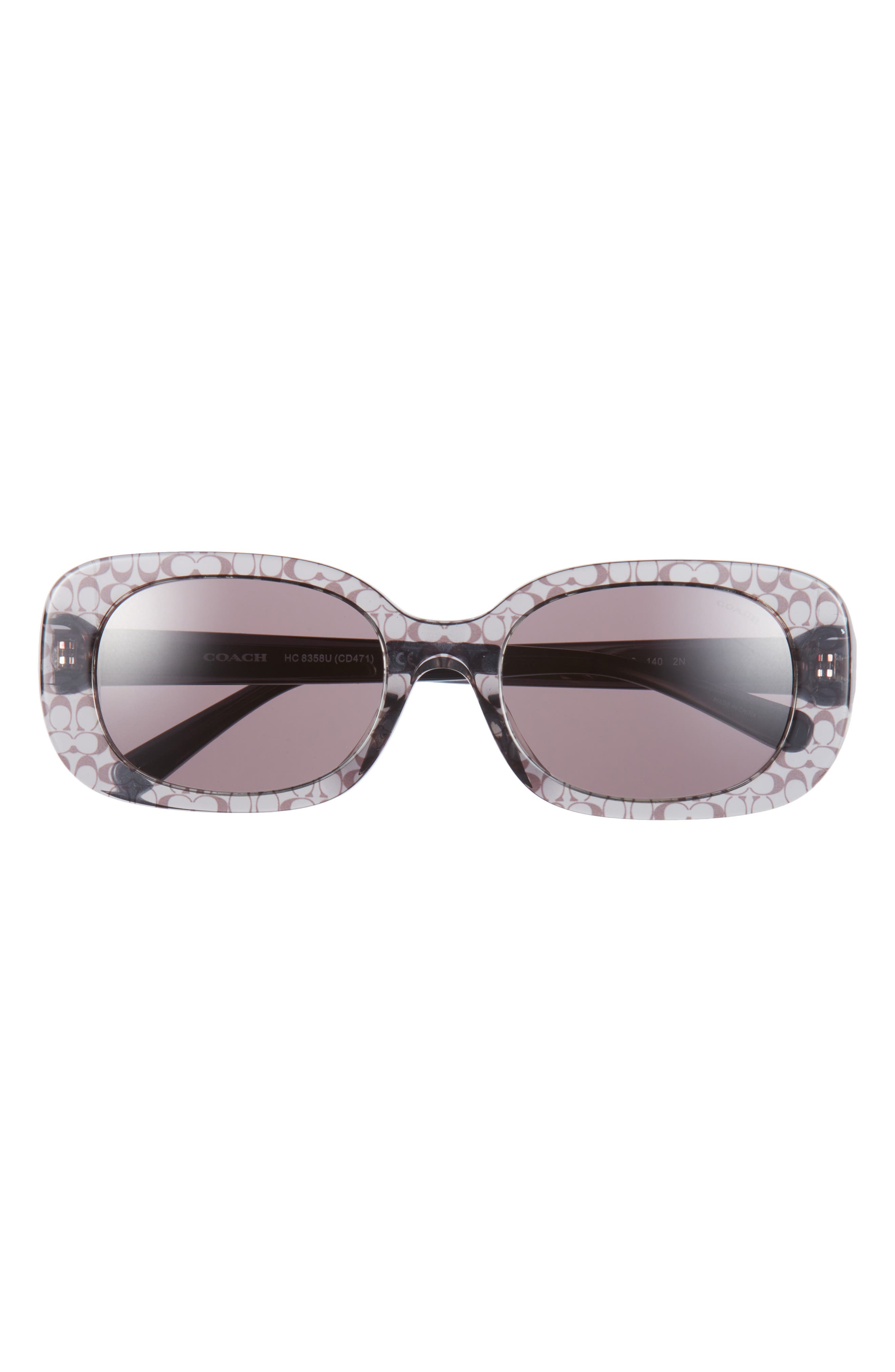 COACH 54mm Oval Sunglasses
