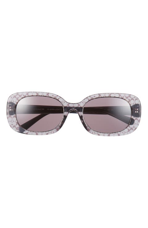 54mm Oval Sunglasses