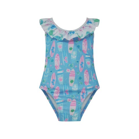 UPF 50+ Mindy Crossback swimsuit for Girls