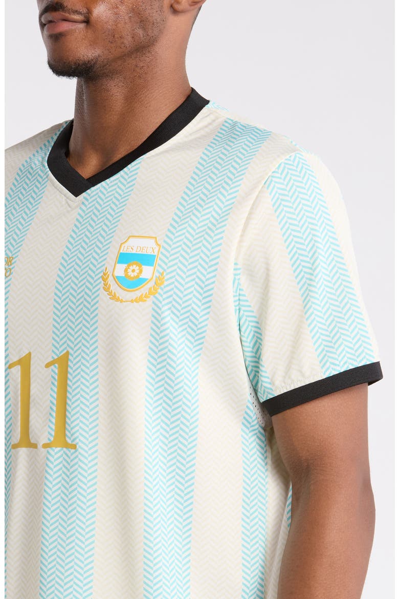 Argentina V-Neck Football Jersey, Alternate, color, BACHELOR BUTTON BLUE