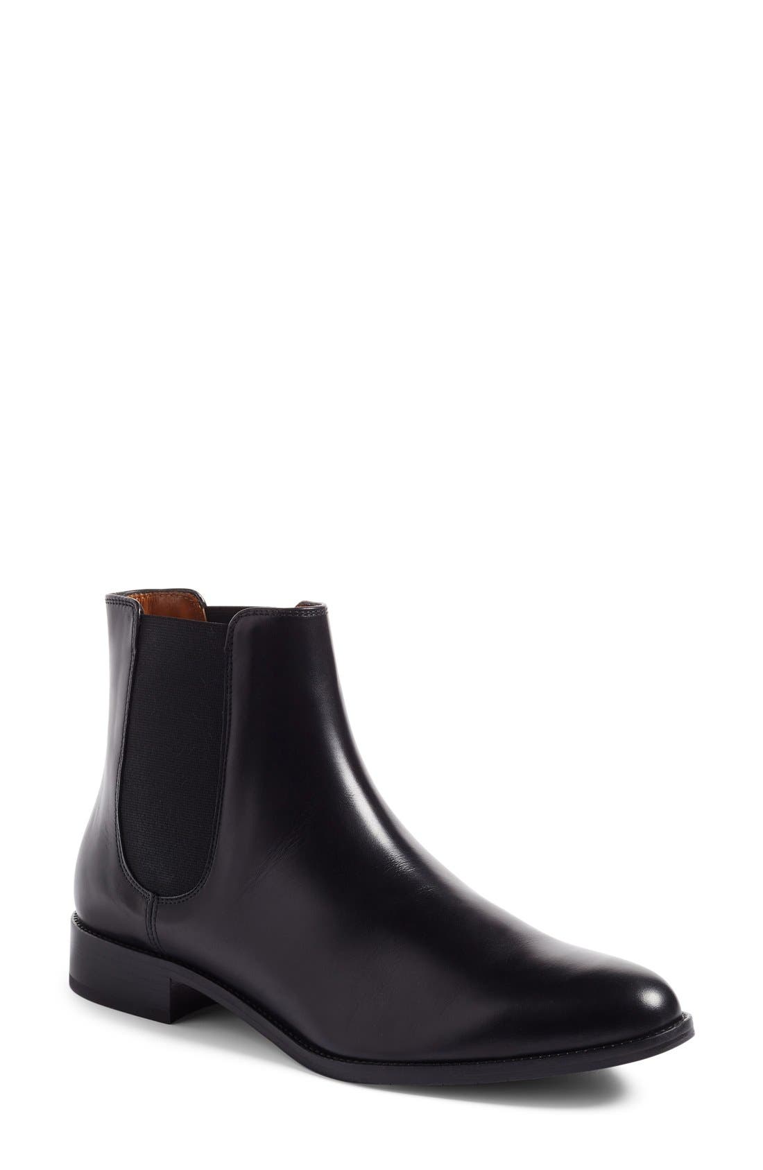 Aquatalia Yulia Weatherproof Chelsea Boot, Main, color, 