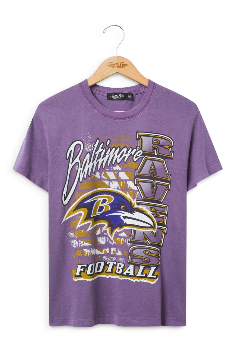 Baltimore Ravens Graphic T-Shirt, Main, color, LICORICE