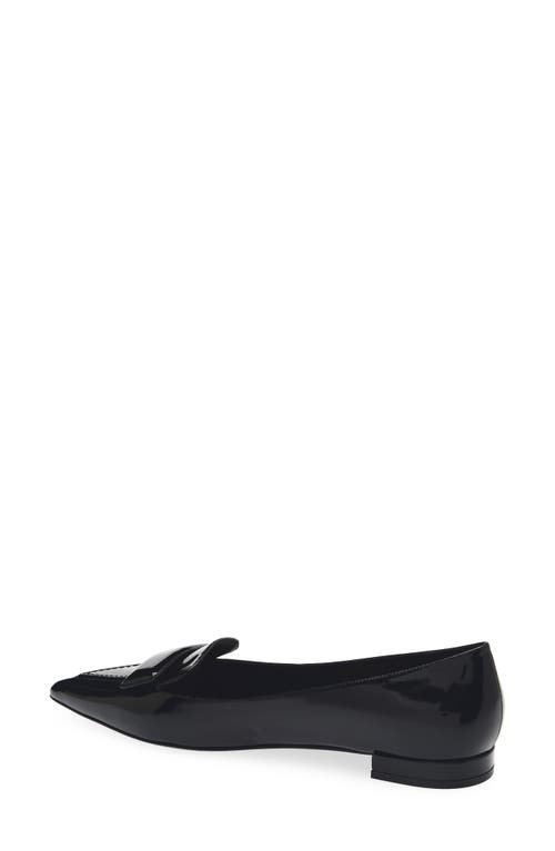 Stuart Weitzman Sovinnie Flat In Black