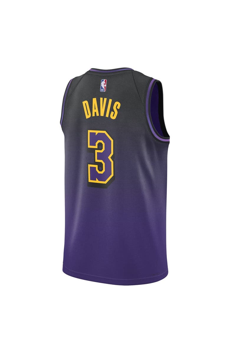 Nike Unisex Nike Anthony Davis Purple Los Angeles Lakers 2024/25 Swingman Player Jersey - City Edition, Alternate, color, 
