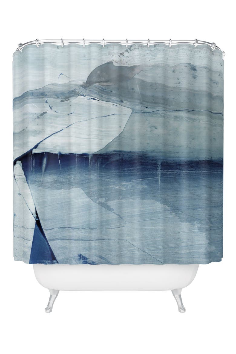 Intuitive Shower Curtain, Main, color, BLUE