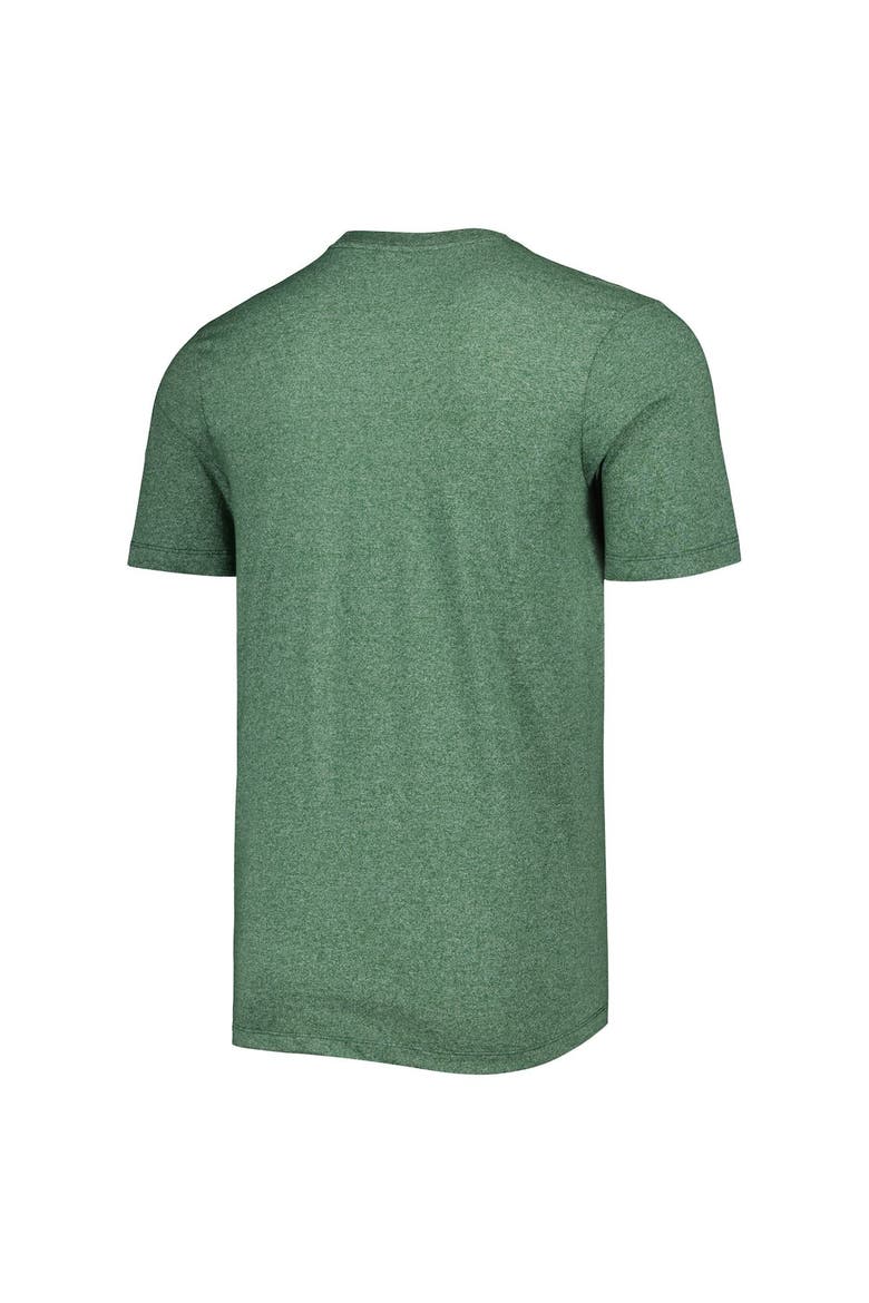 Men's Nike x LeBron James Heather Green Florida A&M Rattlers Marled T-Shirt, Alternate, color, Heather Green