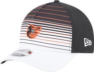 New Era Men's New Era Black Baltimore Orioles Gradient 9FORTY M-Crown Adjustable Hat