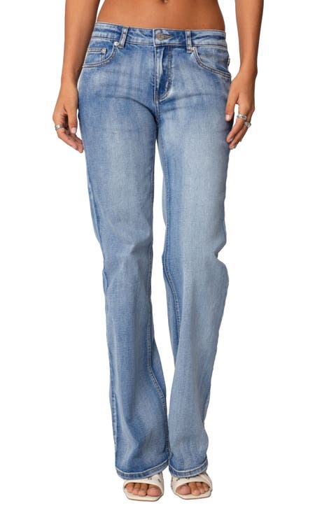 Low Rise Bootcut Jeans