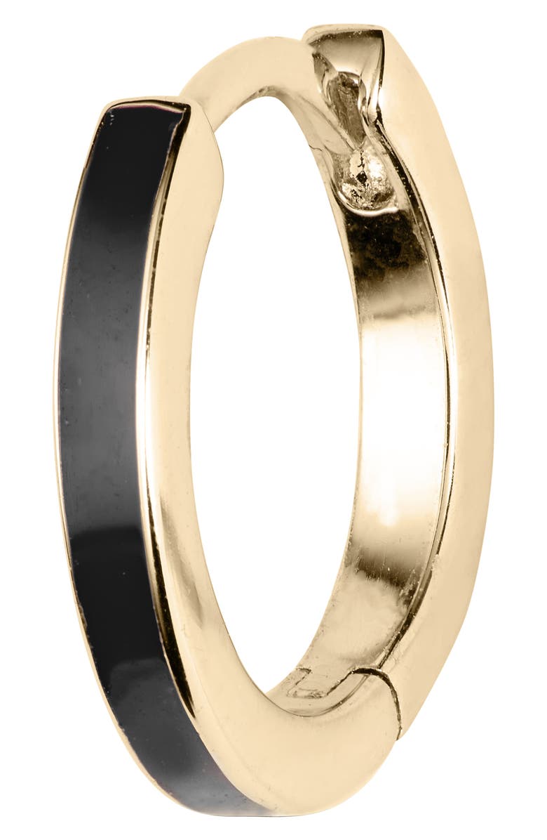 Jennifer Zeuner Victoria Enamel Huggie Hoop Earrings, Alternate, color, 