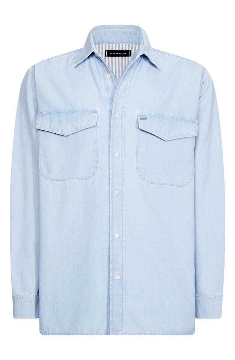 Tommy Hilfiger Aubrey Regular Fit Denim Button-Up Shirt, Alternate, color, 