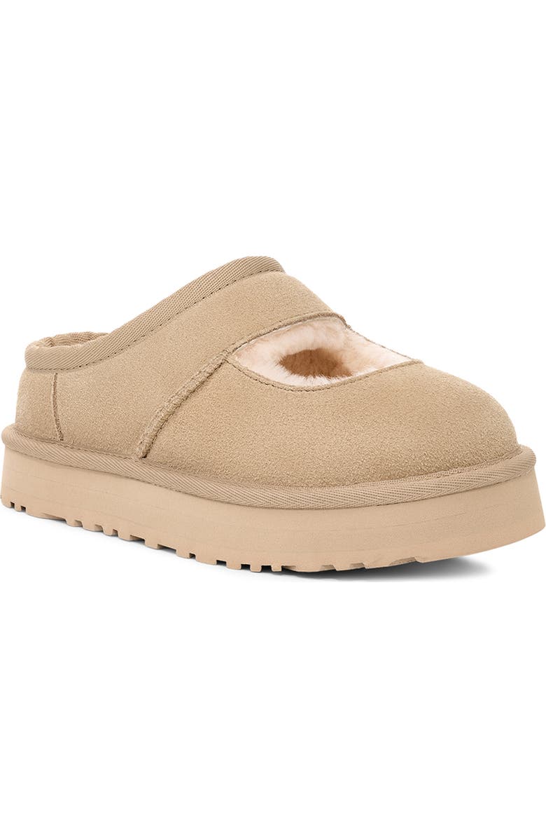 UGG<sup>®</sup> Kids' Bea Platform Mary Jane, Main, color, Mustard Seed