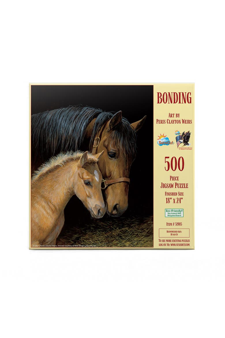 Bonding 500 piece Jigsaw Puzzle for Adults, Alternate, color, Multicolor