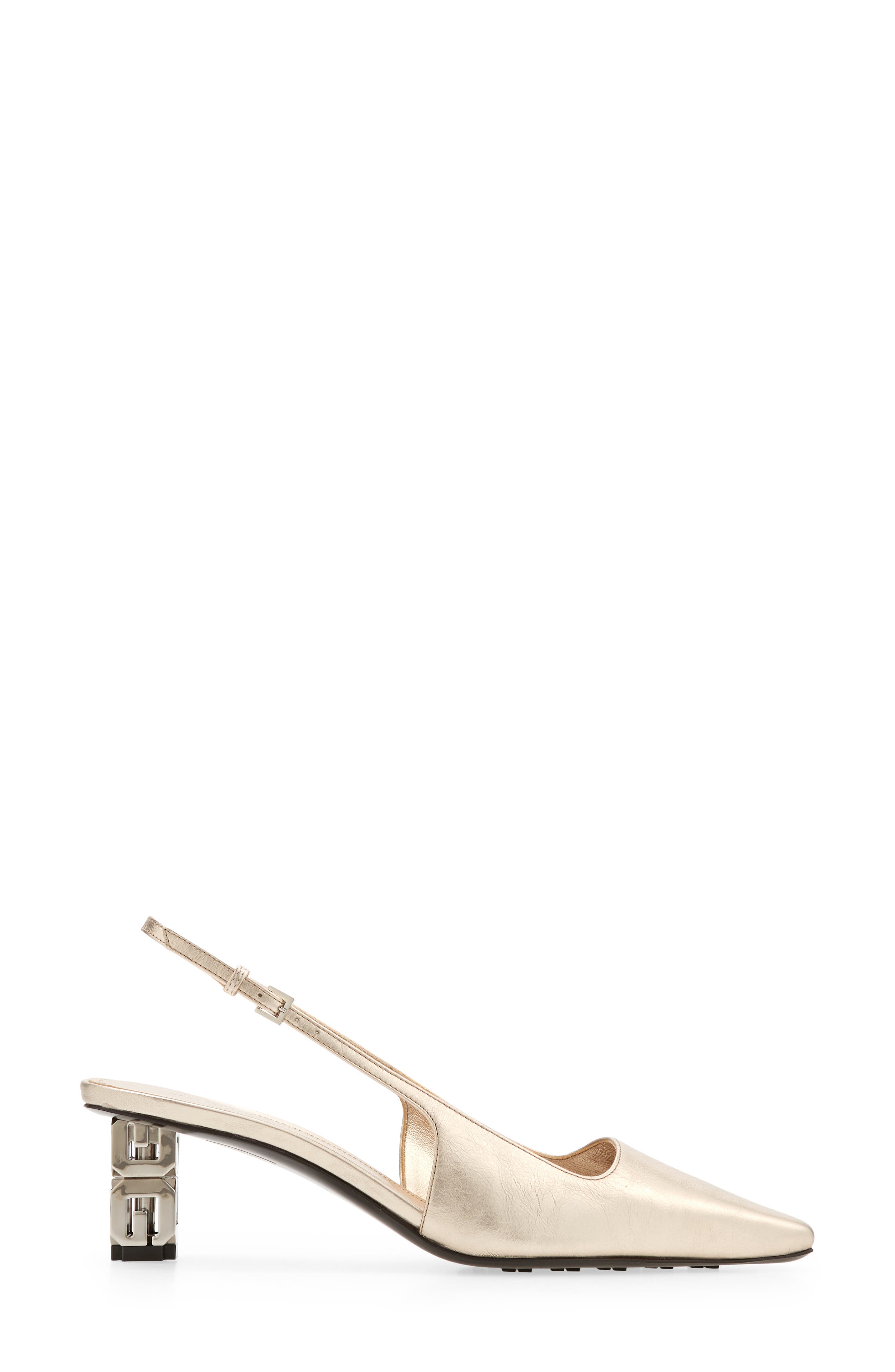 Givenchy G-Cube Slingback Pump, Alternate, color, 