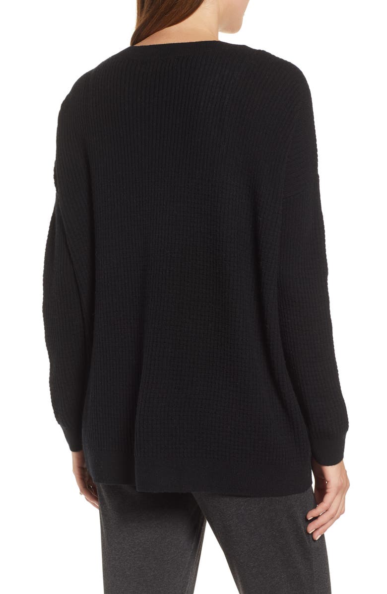 HATCH Easy V-Neck Sweater, Alternate, color, 