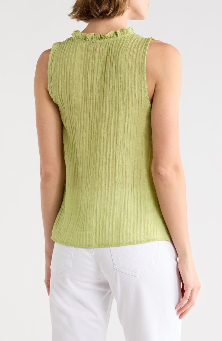 Vince Camuto Front Slit Flowy Shell, Alternate, color, Cactus