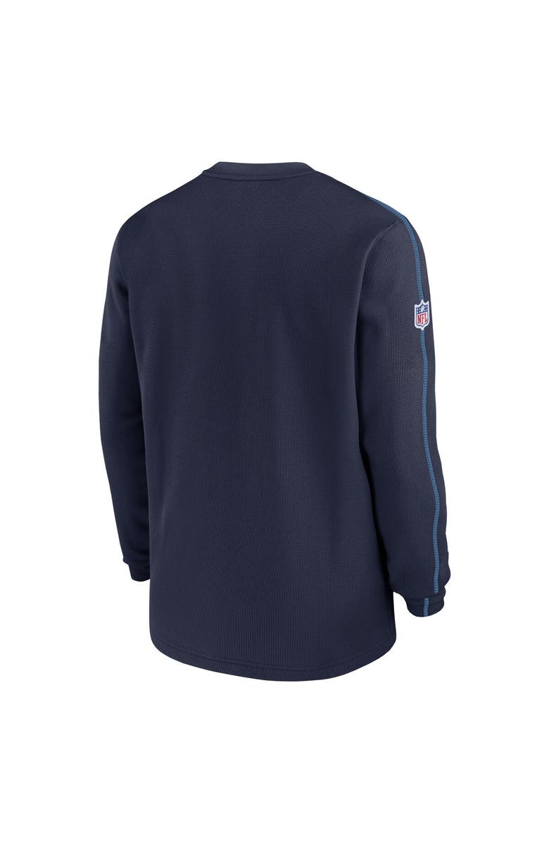 Nike Men's Nike Navy Tennessee Titans 2024 Sideline Coaches Long Sleeve Top, Alternate, color, Navy